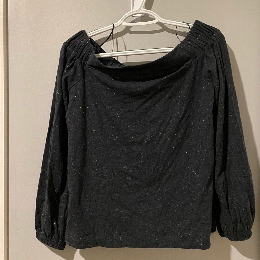 Loft off the shoulder top